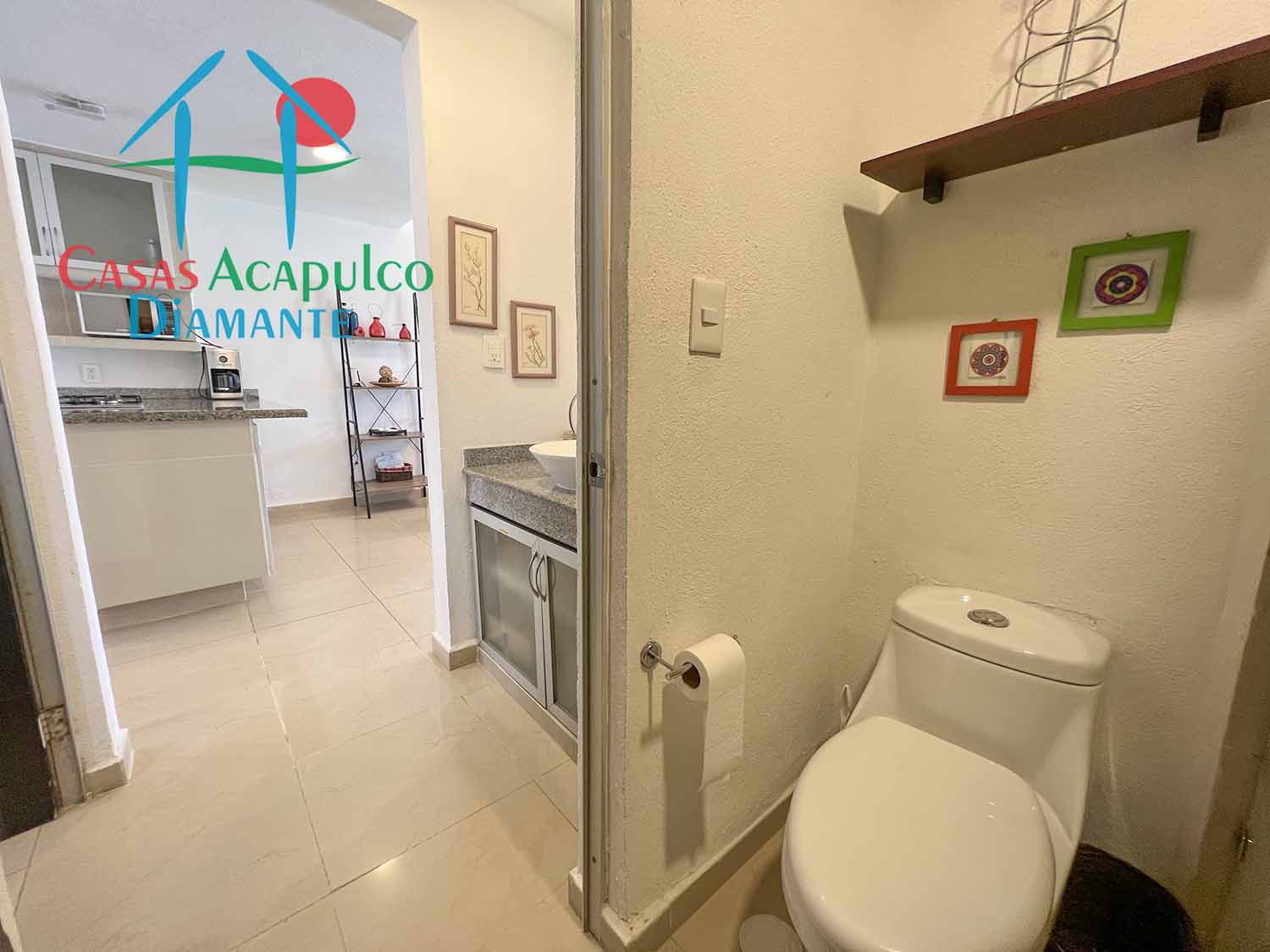 Villas Terrasol Pacífico 7 - Baño de visitas 2